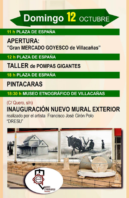 Programa del Mercado Goyesco de Villacañas