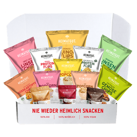 snacken, aber gesund und bio - auch zu Weihnachten