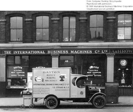 Oficina IBM de Londres 1935