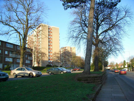 The Lyndhurst estate viewed from Sutton Road 2009