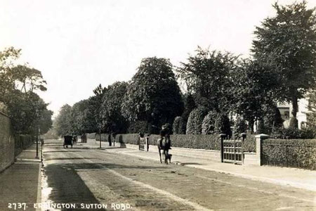 Sutton Road - Buy this card from Dave Gregory at Postcards of the Past