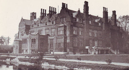 Perry Hall. Image from Matthew Beckett's website 'Lost Heritage - Lost Country Houses of England' used under the copyright statement on that website.