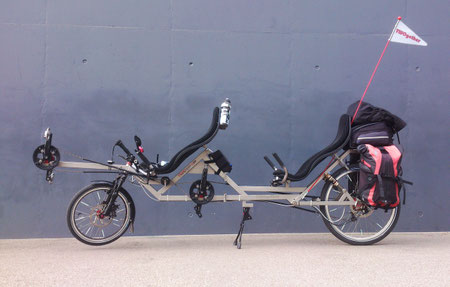 Recumbent Tandem TWOgether One