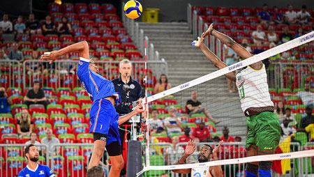 Une image du match Cameroun-France