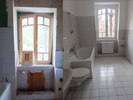 Badreinigung in Leipzig