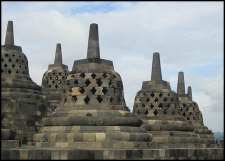 Textiil Borobudur Stupas