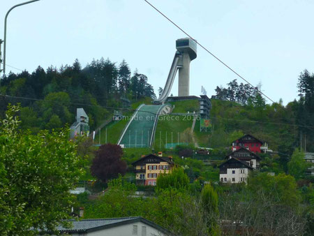 Le tremplin de saut à ski d'Innsbruck