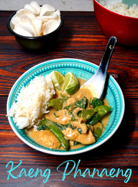 Thai Pang Panang Curry, im Multikocher zubereitet
