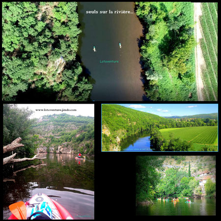 bases nautiques de Lotaventure 46 Saint Cirq Lapopie Cajarc Calvignac.Programme canoë kayak stand up and paddle Suk gonflable.