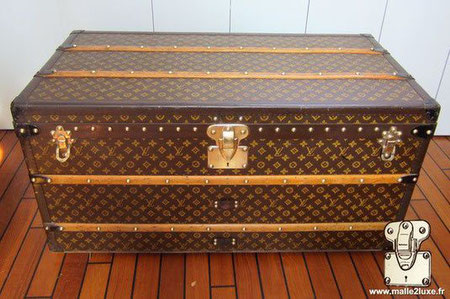 Malle courrier ancienne vuitton