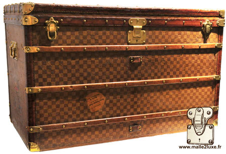 Malle courrier haute louis vuitton damier tropicale louis vuitton