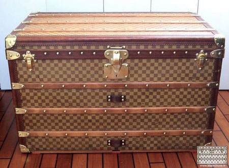 Malle courrier louis vuitton damier tropicale louis vuitton