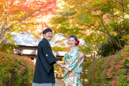 益子参考館紅葉ロケーションフォト