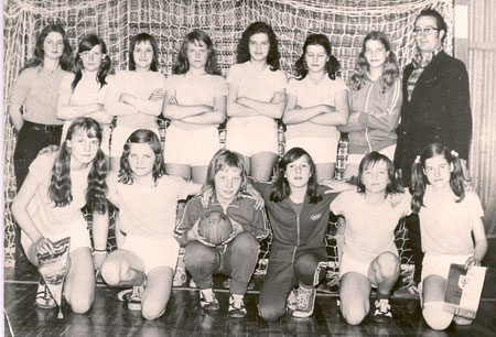 5. Platz bei der 1. DDR-Meisterschaft im Hallenhandball am 27./28. April 1974 in Halle