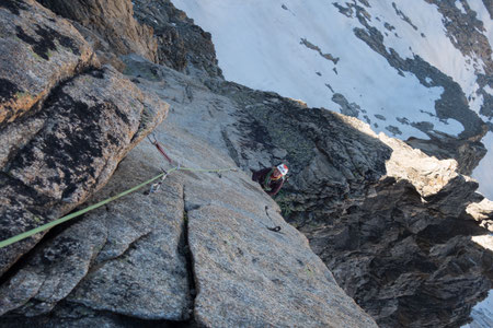 Hochtour, Lötschentaler Breithorn, Blanchetgrat, Baltschiederklause, Zustieg, Arete Blanchet, Wallis, Gratkletterei, Granit, Ausserberg