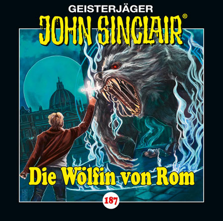 CD Cover John Sinclair 187 - Die Wölfin von Rom
