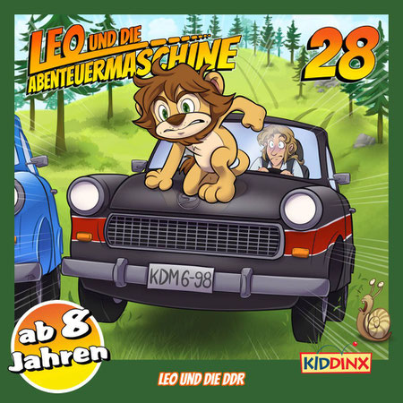 Cover Leo und die Abenteuermaschine 28 - Leo und die DDR
