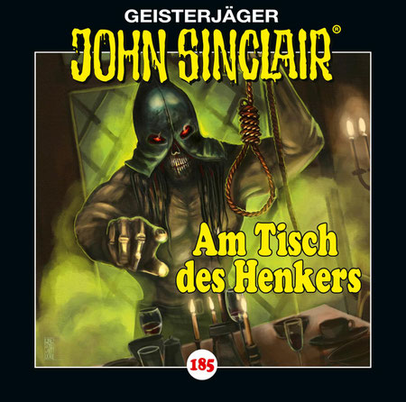 CD Cover John Sinclair - 185 - Am Tisch des Henkers