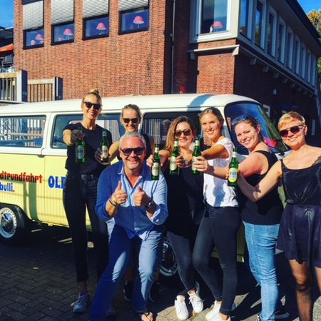 VW Bulli T2 Oldie Tour Hamburg Junggesellenabschied