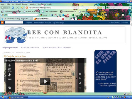 Blog "LEE CON BLANDITA"