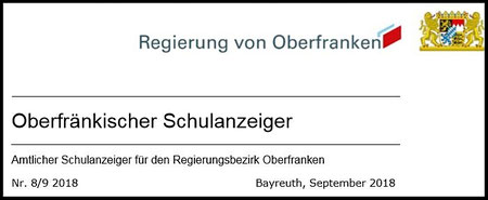 Lernwerkstätten in Oberfranken -  WebSeite: Peter Dorsch Bayreuth, Oberfränkischer Schulanzeiger Peter Dorsch Oberfränkische Lernwerkstätten