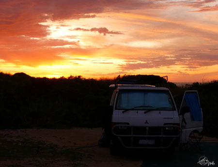 One of the last sunsets in Lancelin