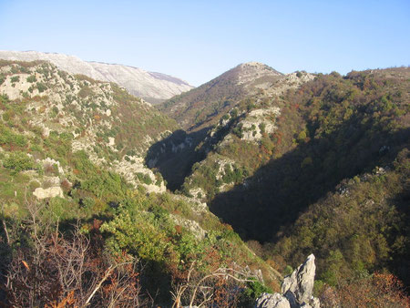 una panoramica della valle