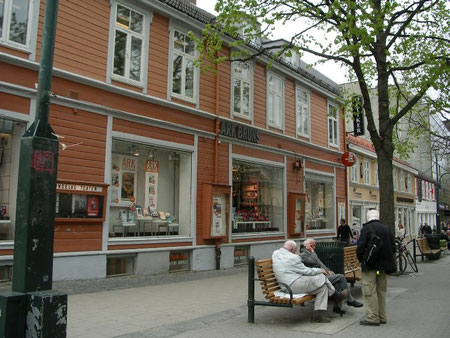 Strasse in Trondheim