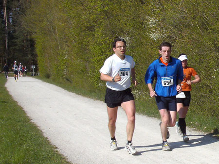 Hier ist der Rothsee fast umrundet, mehr als die Hälfte bereits geschafft.