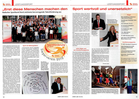 Erschienen in der Ausgabe August 2012 von "Sport in BW"