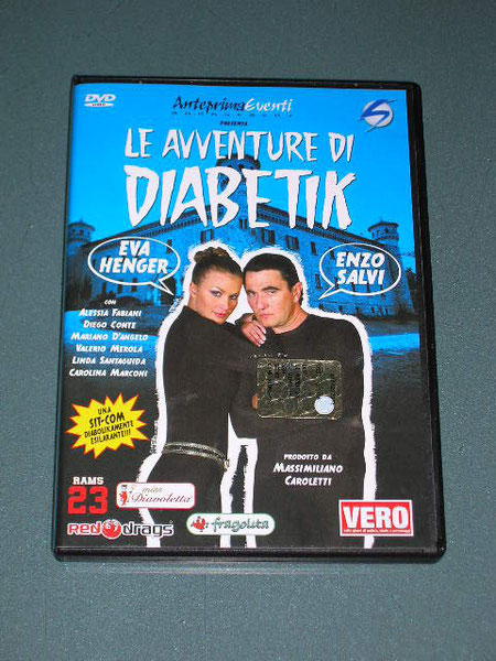 Eva Henger ed Enzo Salvi  in: Le avventure di Diabetik