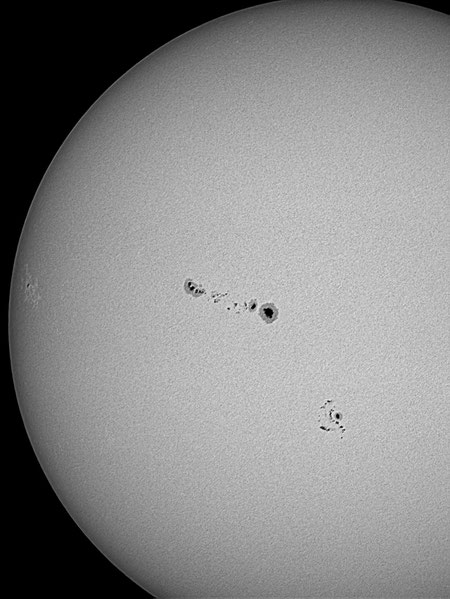 Solar image 3 Sept 2017