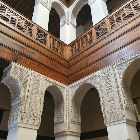 funduq, museum fez, wat te doen in fez, houtsnijwerk