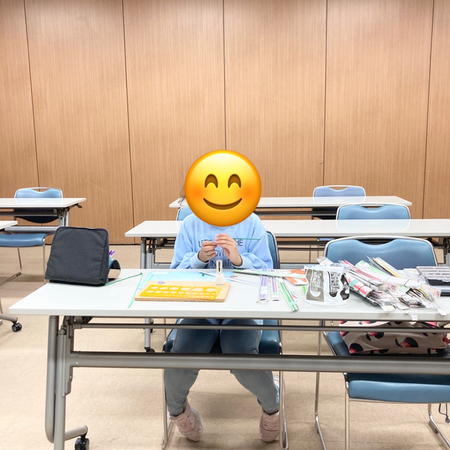 Ｍちゃん作業中！