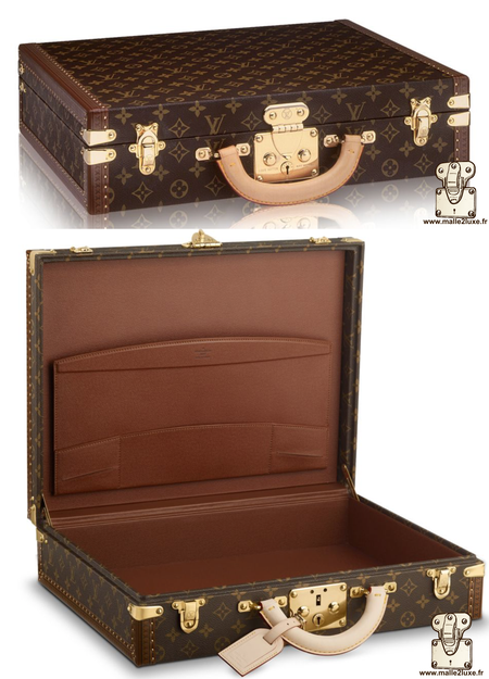 Valise président louis vuitton attache case pour diplomate