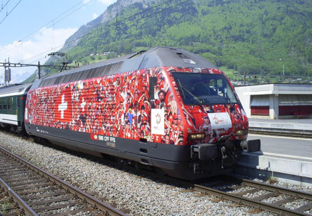IR 775 in Sargans am 07. Mai 2008