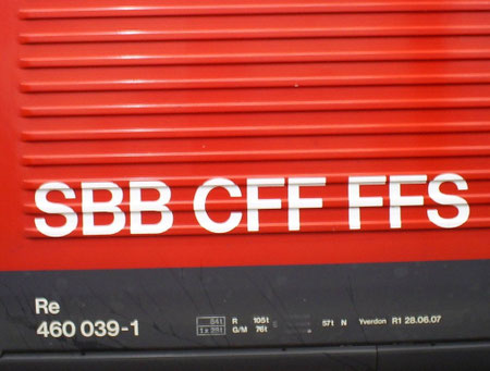 Am 15. August 2008 in Zürich HB angekommen mit dem IC 1035 aus Bern