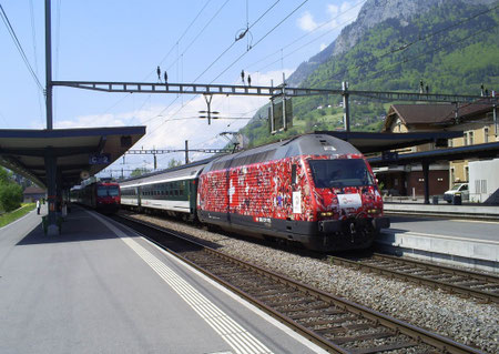 IR 775 in Sargans am 07. Mai 2008