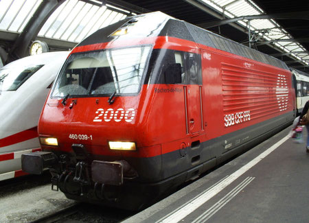 Am 15. August 2008 in Zürich HB angekommen mit dem IC 1035 aus Bern