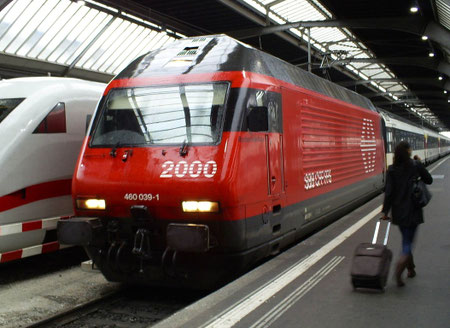 Am 15. August 2008 in Zürich HB angekommen mit dem IC 1035 aus Bern