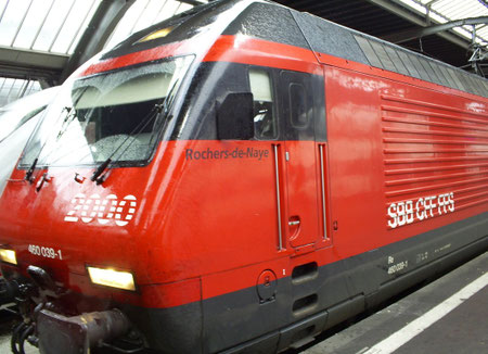 Am 15. August 2008 in Zürich HB angekommen mit dem IC 1035 aus Bern