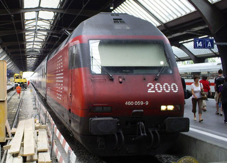 Zürich HB am 03. Juli 2008