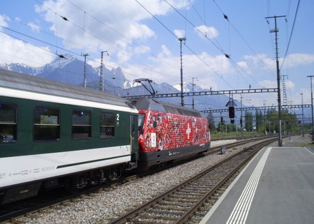 IR 775 in Sargans am 07. Mai 2008