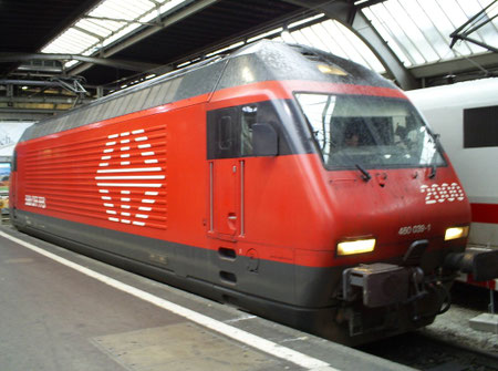 Am 15. August 2008 in Zürich HB angekommen mit dem IC 1035 aus Bern