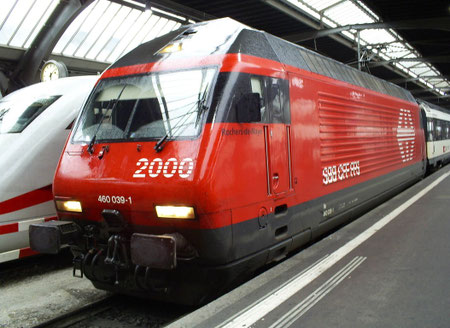Am 15. August 2008 in Zürich HB angekommen mit dem IC 1035 aus Bern