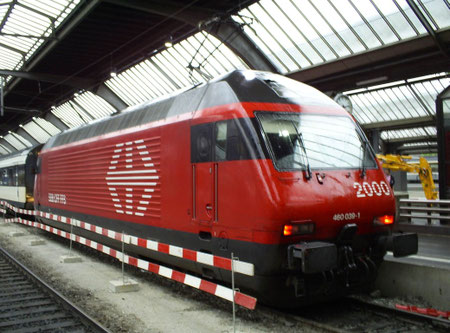 Am 15. August 2008 in Zürich HB angekommen mit dem IC 1035 aus Bern