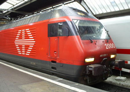 Am 15. August 2008 in Zürich HB angekommen mit dem IC 1035 aus Bern