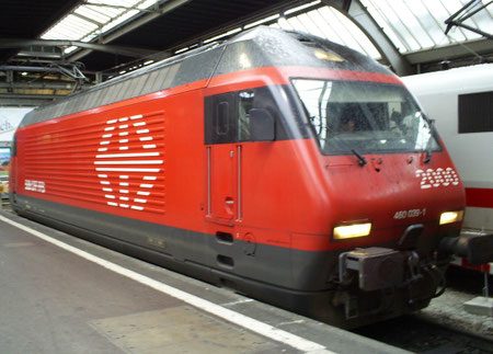 Am 15. August 2008 in Zürich HB angekommen mit dem IC 1035 aus Bern