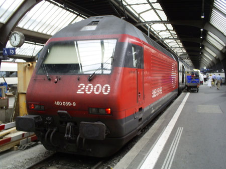 Zürich HB am 03. Juli 2008