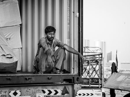 Arbeiter in Dubai